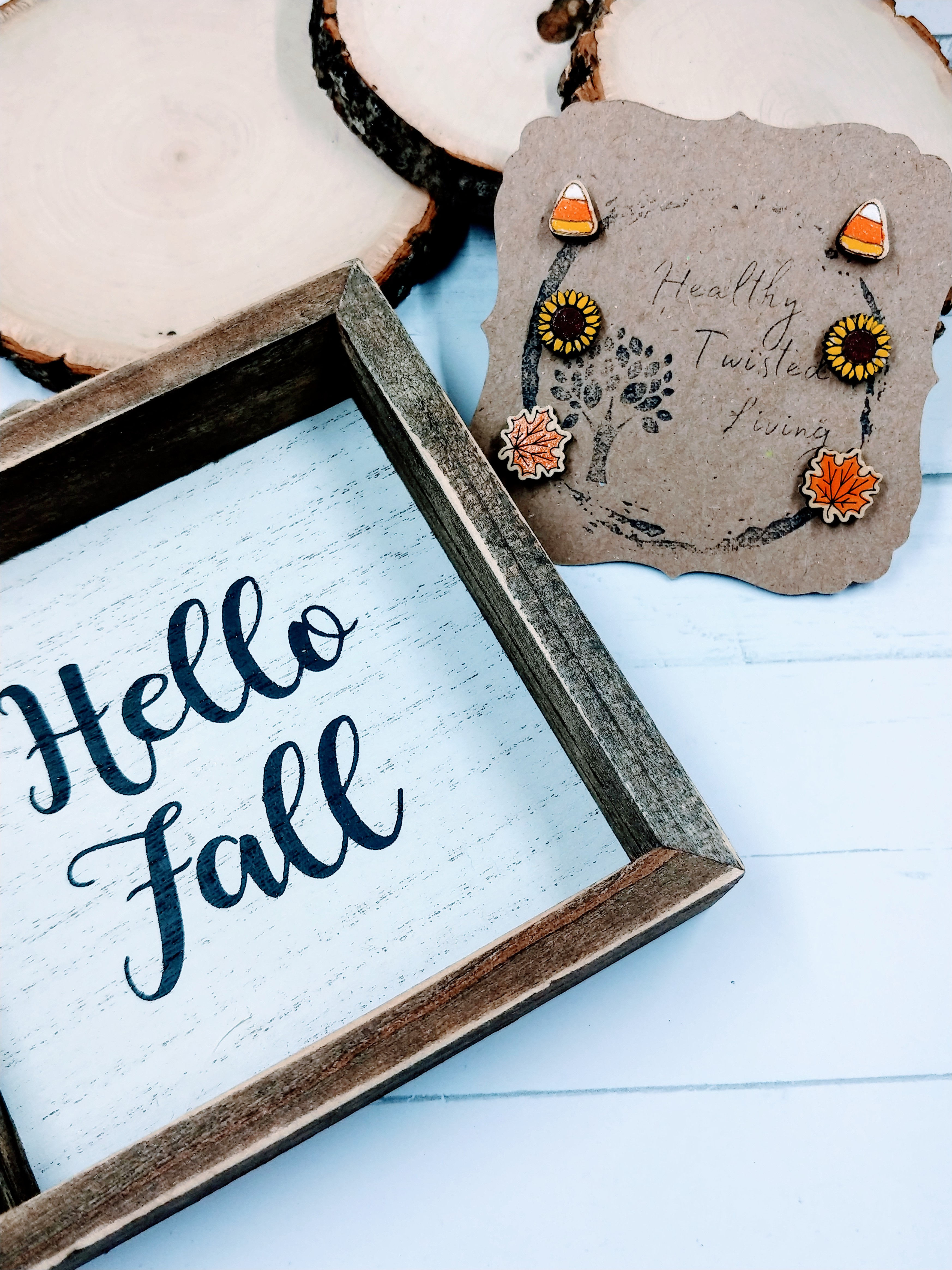 Fall Wood Stud Set