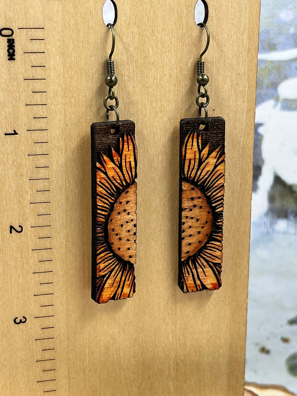 Thumbnail: Sunflower Bar Dangles