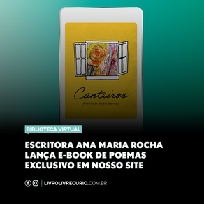 Leia "Canteiros" Livro de Ana Maria Rocha Barrozo publicado pelo Selo Enluaradas 