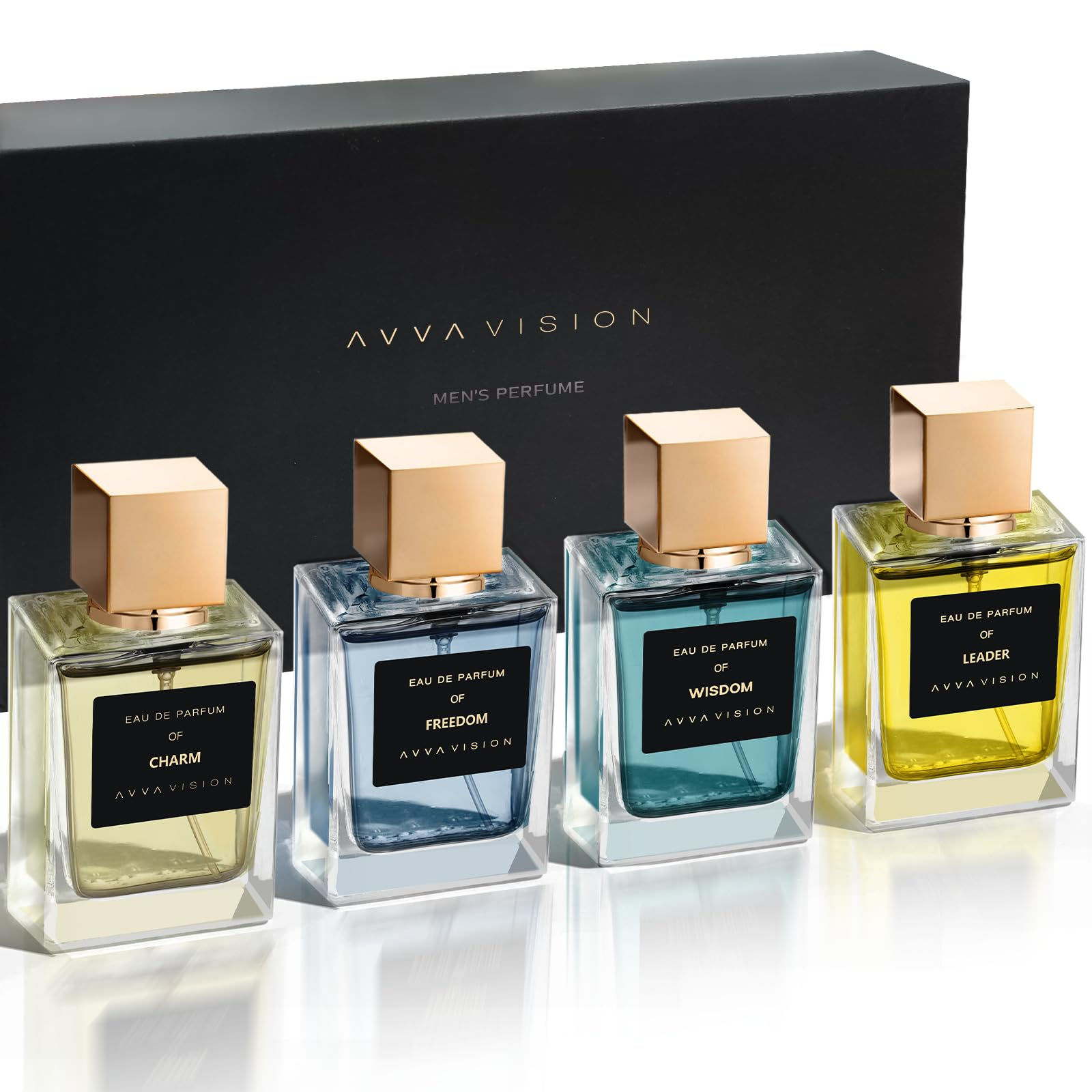 AVVA VISION Mens Perfume Set Valentines Gift For Him Premium Fragrances Cologne