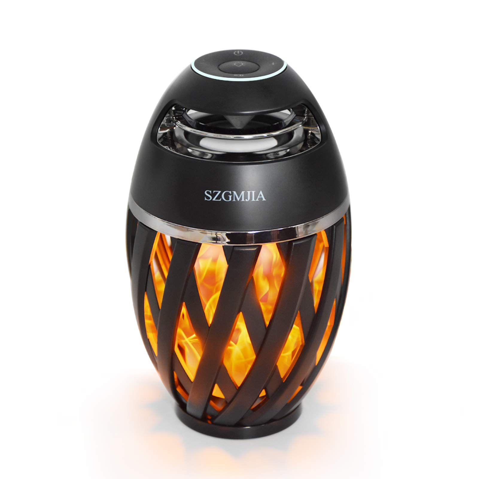 SZGMJIA Led Flame Speakers Flame Torch Atmosphere Speaker Bluetooth 4.2 Wireless