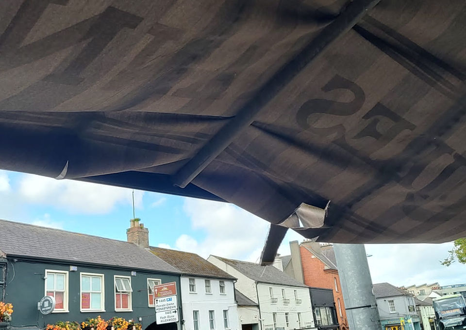 Retractable Awning Roof View for Silken Thomas in Kildare