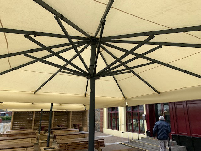 Parasol Overall View for The Autobahn Pub in Dublin