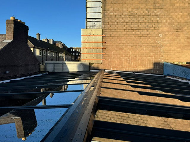 Retractable Glass Roof System Project View for Fionnbarra Cork in Cork City
