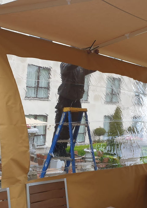 Parasol Overall View for Radisson St Helen's in Dublin
