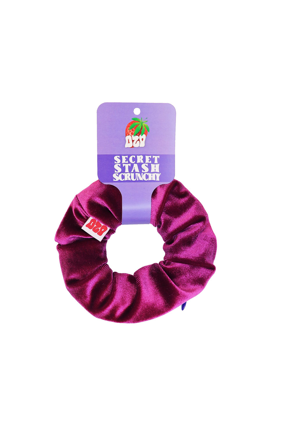 Miniatura: Secret Stash Scrunchy - Magenta