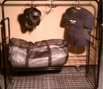 Decon Zone Rack