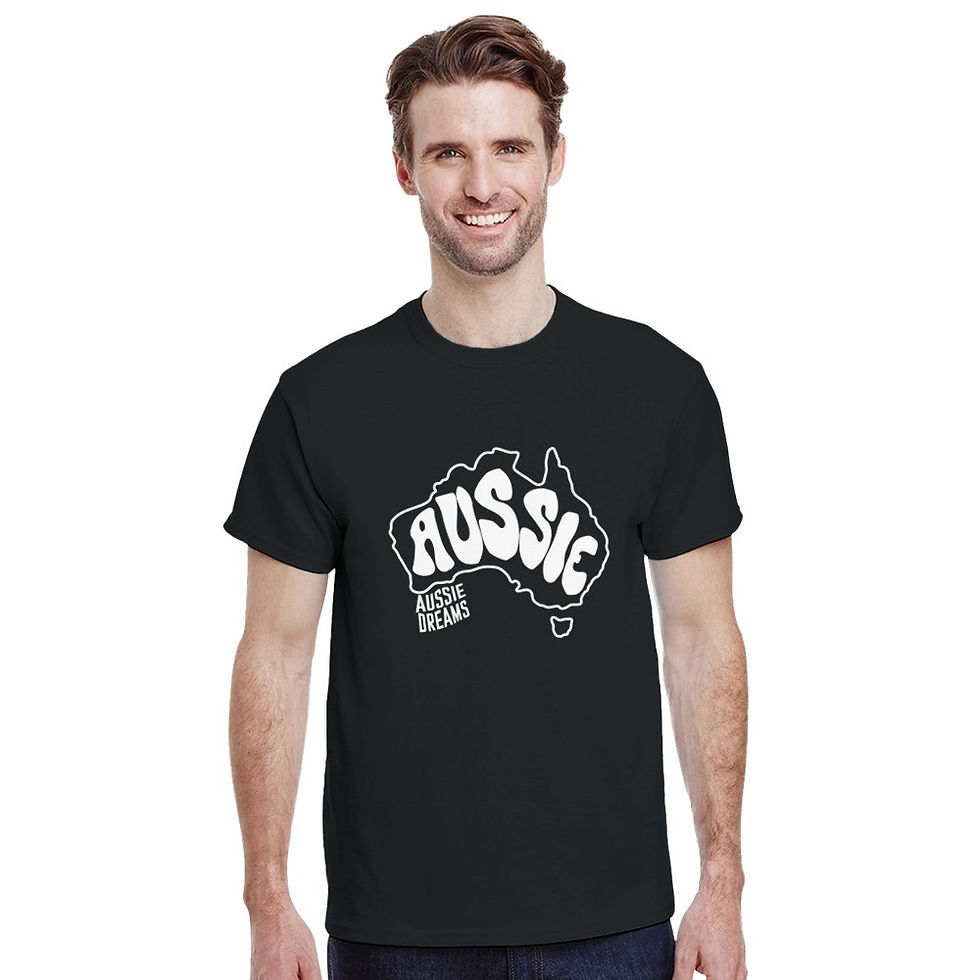 Miniatura: Camiseta Aussie Negra