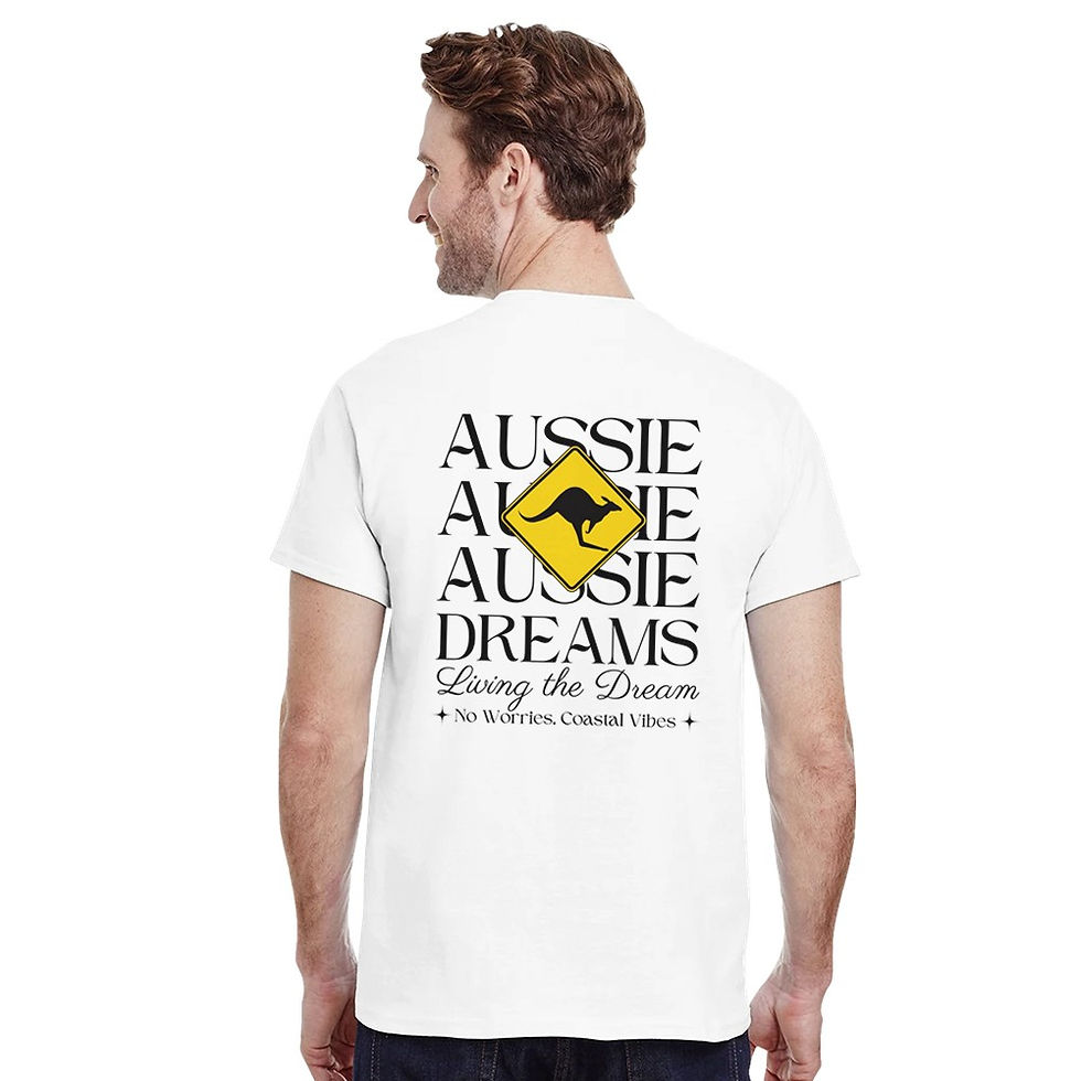 Thumbnail: Camiseta Living the Dream Blanca