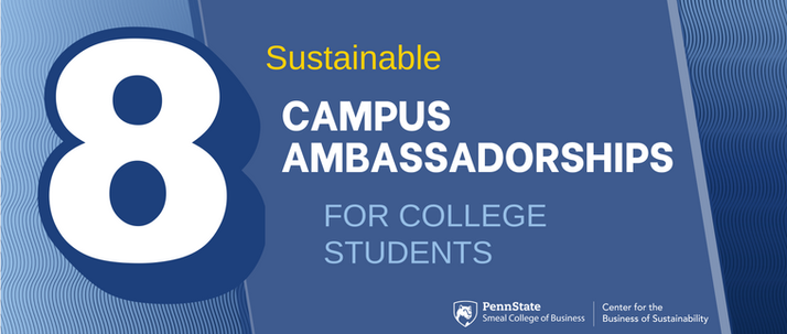 8 Sustainable Campus Ambassadorships For College Students Graphic