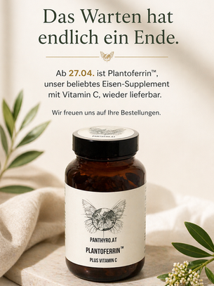 Plantoferrin™ ist ab sofort wieder verfügbar und bereit, zu Ihnen geliefert zu werden!