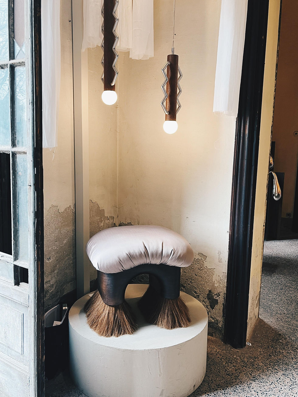 Anachron Collection by Studio Lugo at Villa Bagatti Valsecchi during Alcova 2025