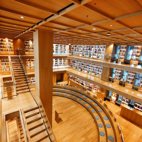 ❒ Vitali Hakko Kreatif Endüstriler Kütüphanesi | Tabanlıoğlu Architects ✨