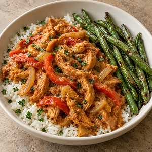 Creamy Chicken-Style Paprikash Bowl