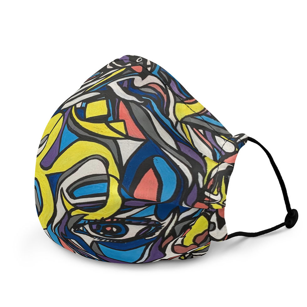 Thumbnail: Ch'Lu Vibration "Om" Premium Face Mask