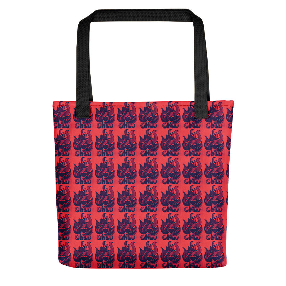 Ch'Lu Campfire "Flame Red" Tote bag