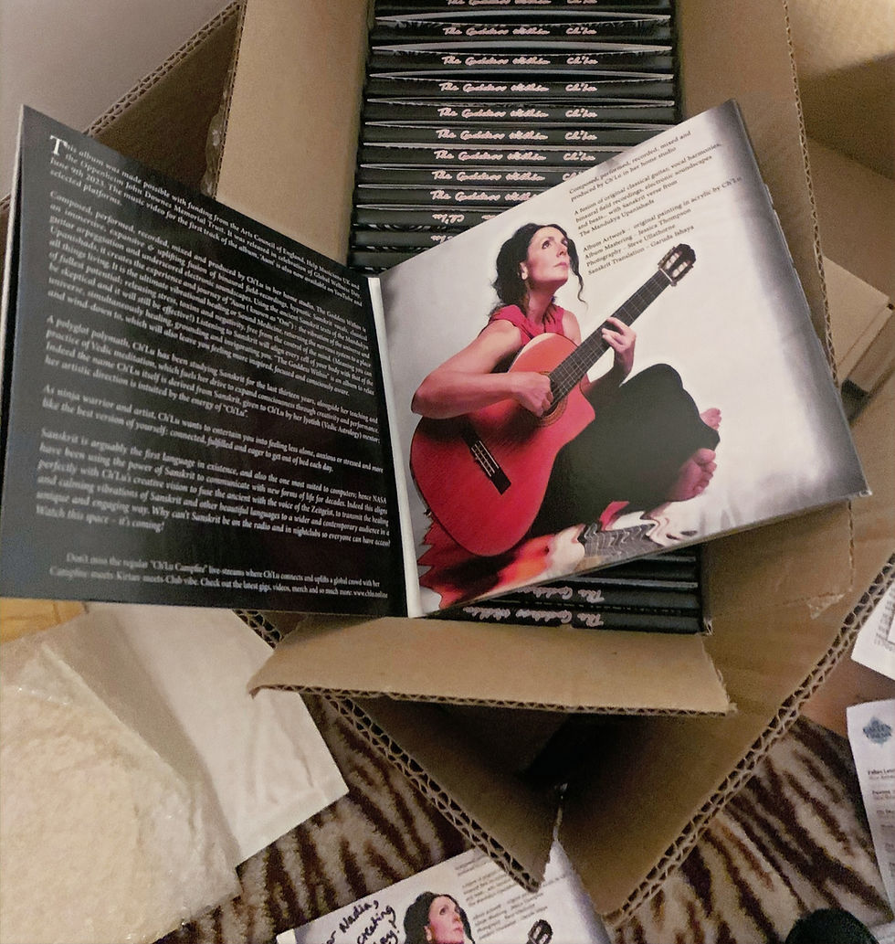 Thumbnail: "The Goddess Within" - Signed, Limited Edition 12-Track CD