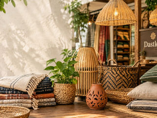 Sustainable home decor in Pune inspired by Dastkar's