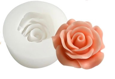 MOLDE DE SILICONA ROSA