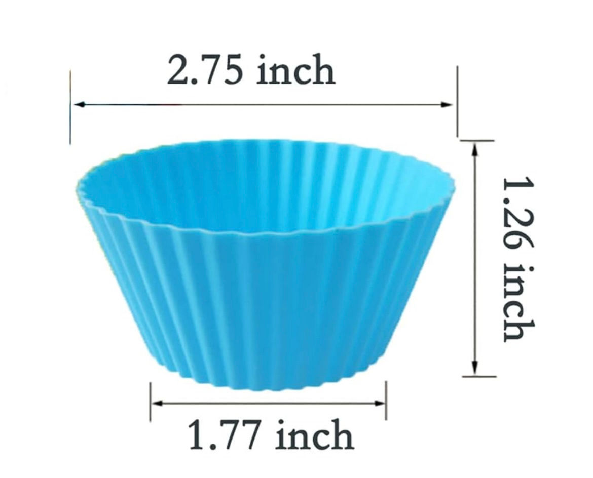 CAPACILLOS DE SILICONA PARA CUPCAKES