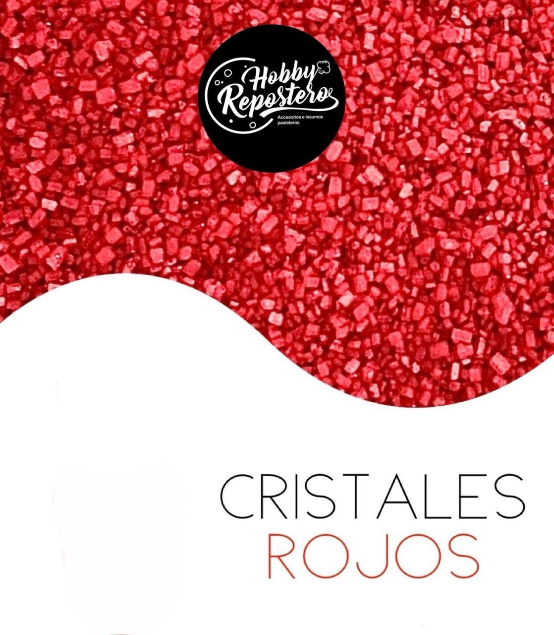 CRISTALES DE AZUCAR ROJOS (sprinkles)