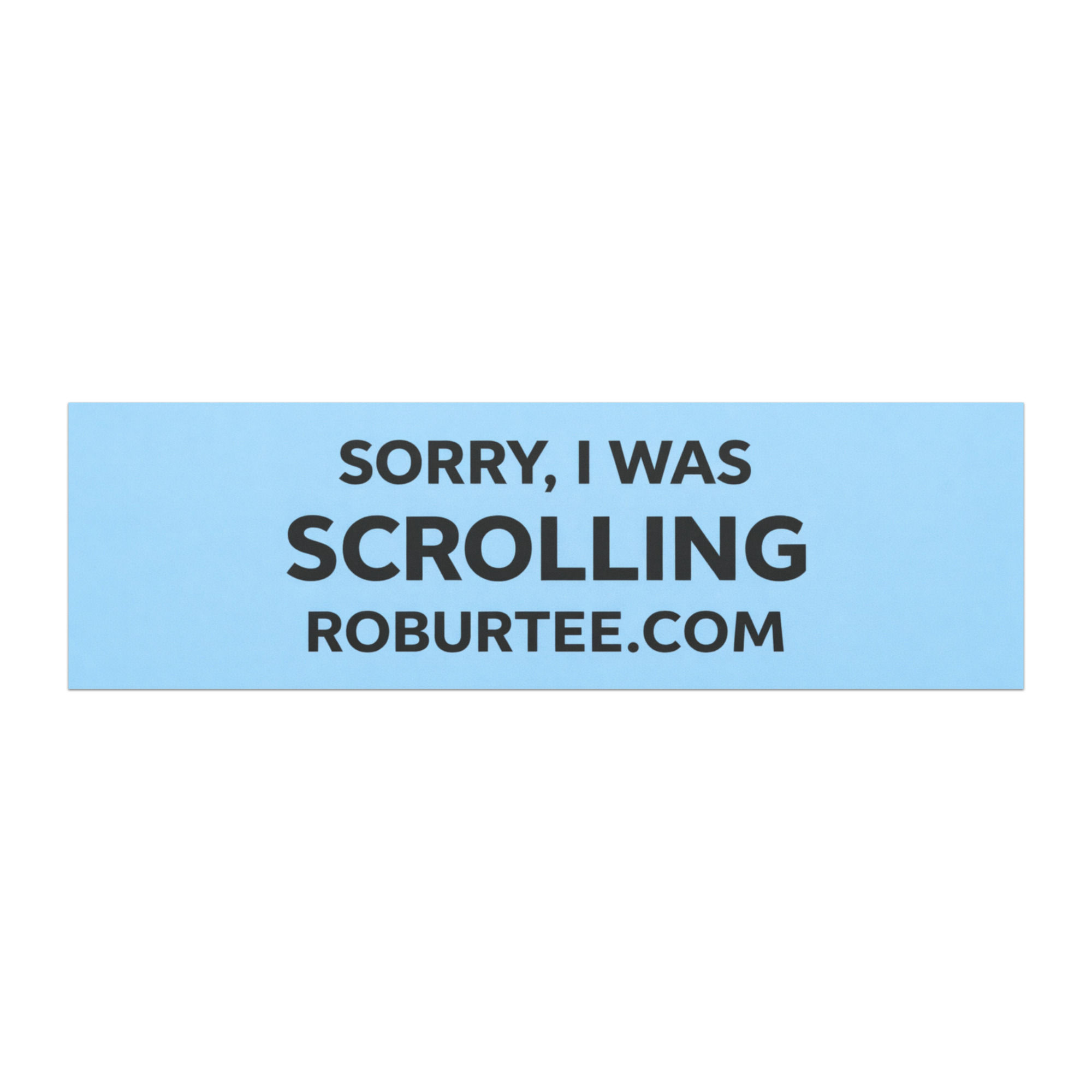 Scrolling Car Magnet