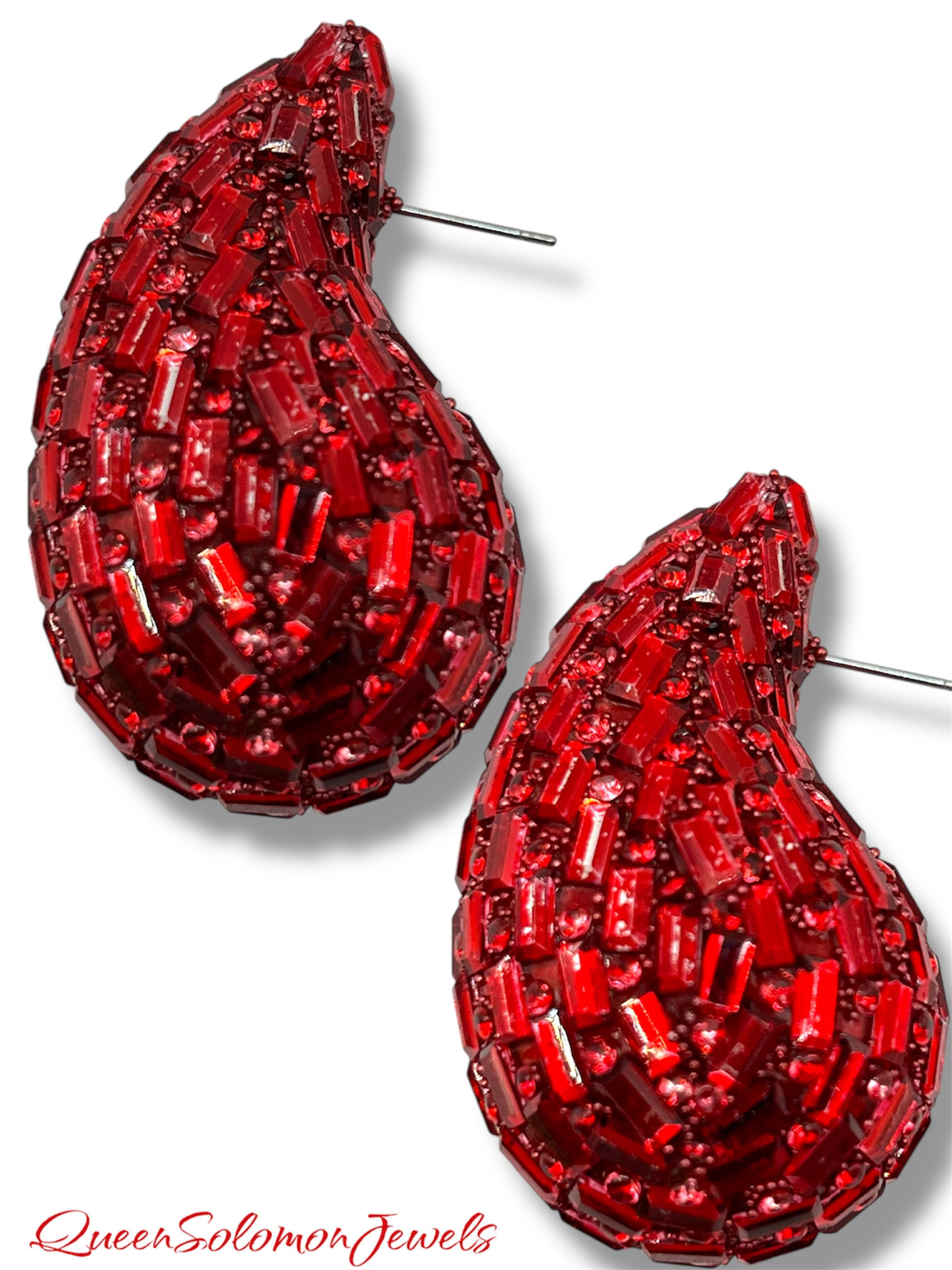 Candy Apple Earrings 