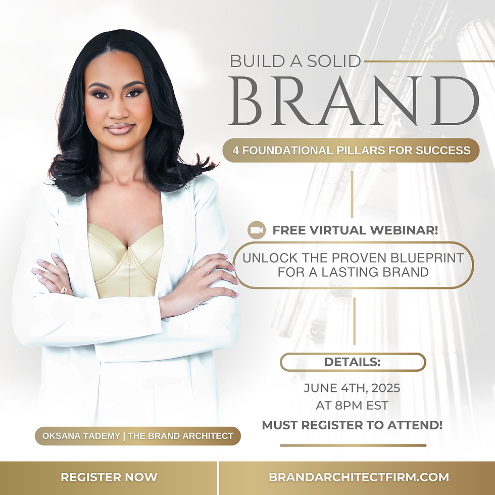 Build A Solid Brand Webinar (Virtual Event)