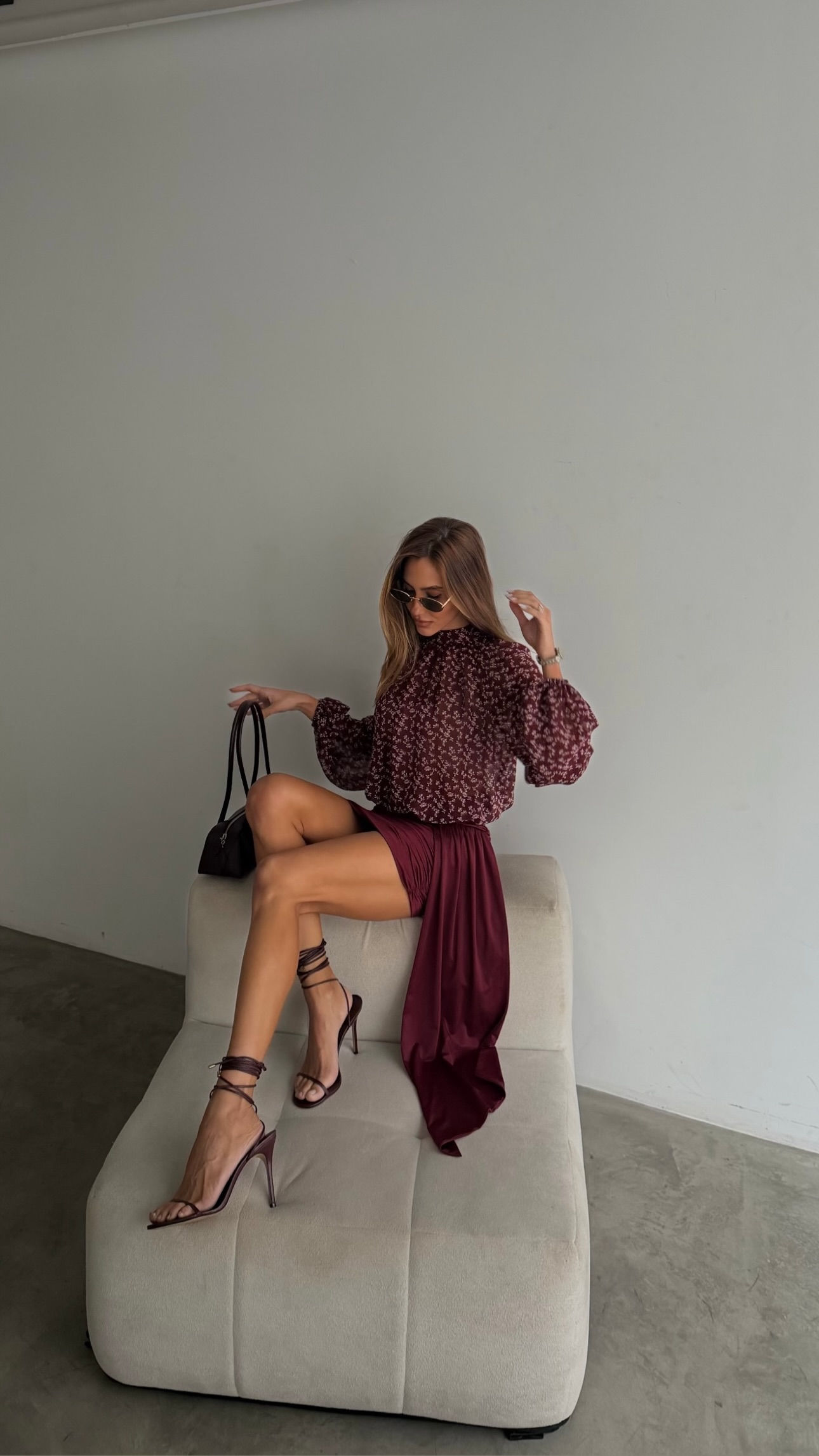 Blusa Gola Alta Floral