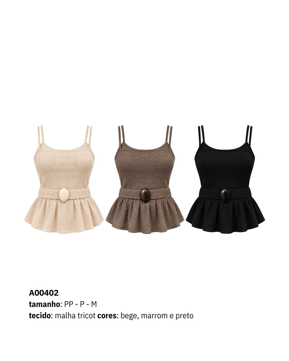 Miniatura: Blusa Peplum