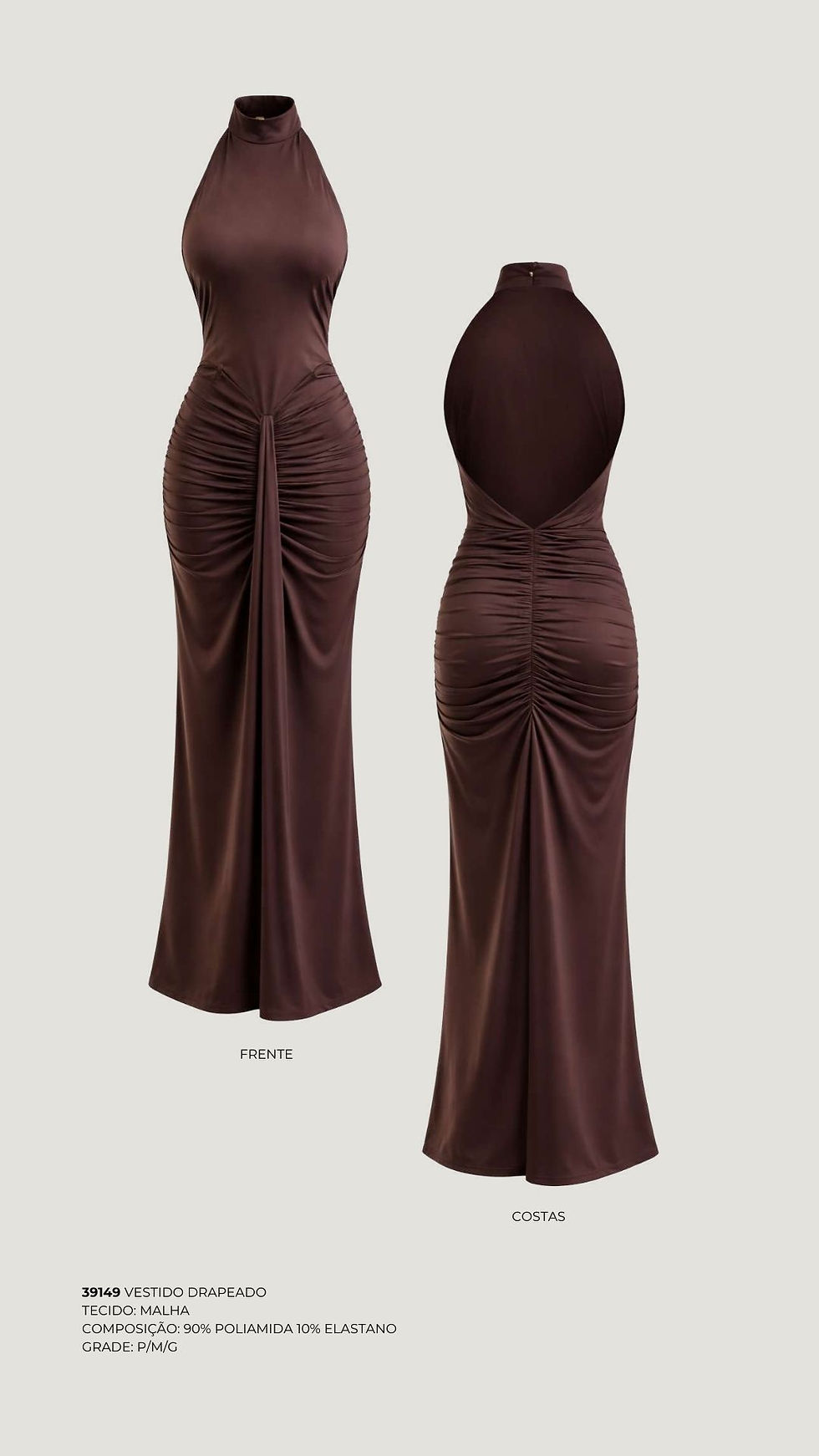 Miniatura: Vestido Drapeado