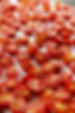 Fresh sliced cherry tomatoes