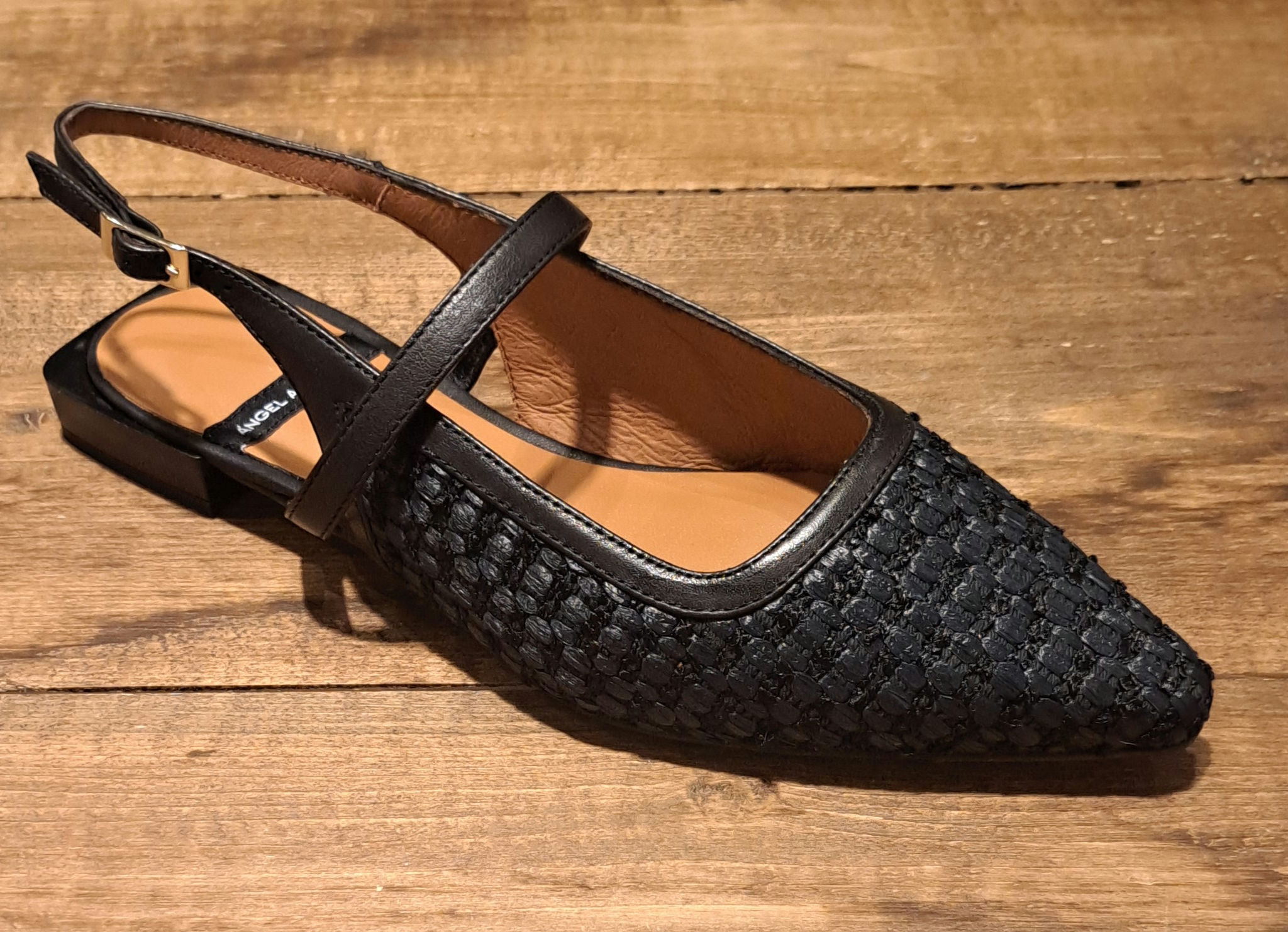 Angel Alarcon slingbacks model Imelda