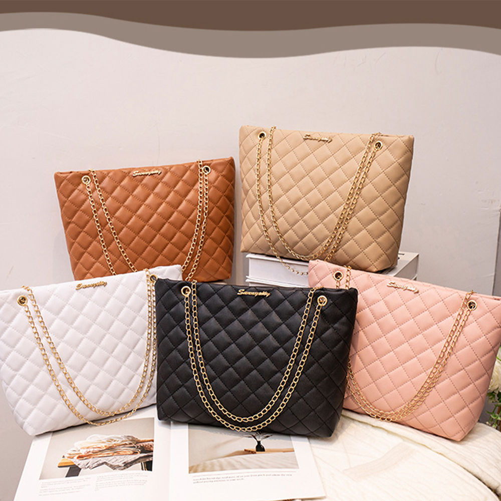 Suitable for women's travel, shopping, fashion trends, women's shoulder bags, ha