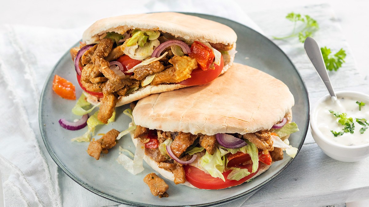 Arranged Food and Objects