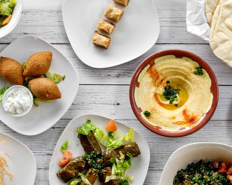 Arranged Food and Objects