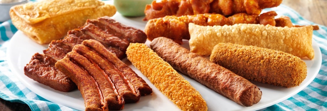 Arranged Food and Objects