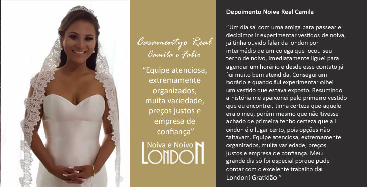 Casamento Real Camila e Fabío