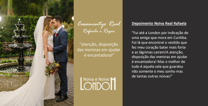 Casamento Real Rafaela e Roger