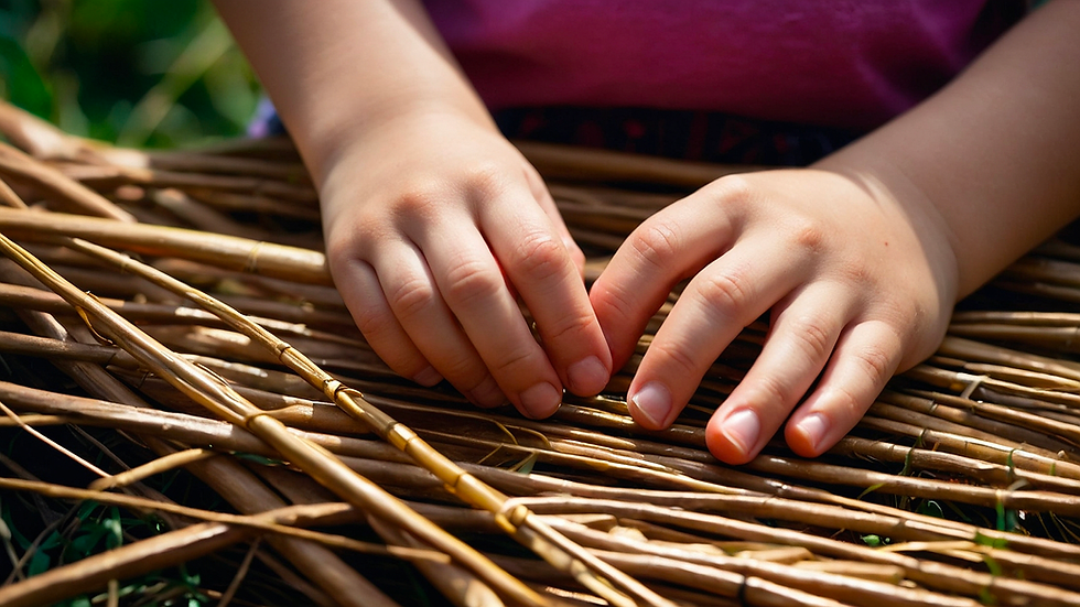 Children's Willow Weaving Workshop- March & April, 2024