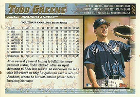 Topps Todd Greene