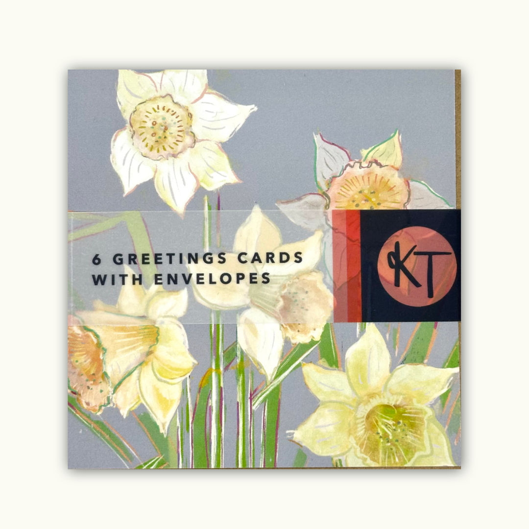 White Narcissus Card Bundle (Pack of 6)