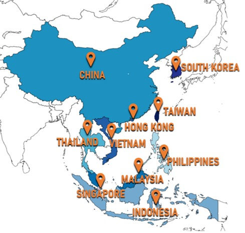 CCA outsource supplier map- with taiwan_