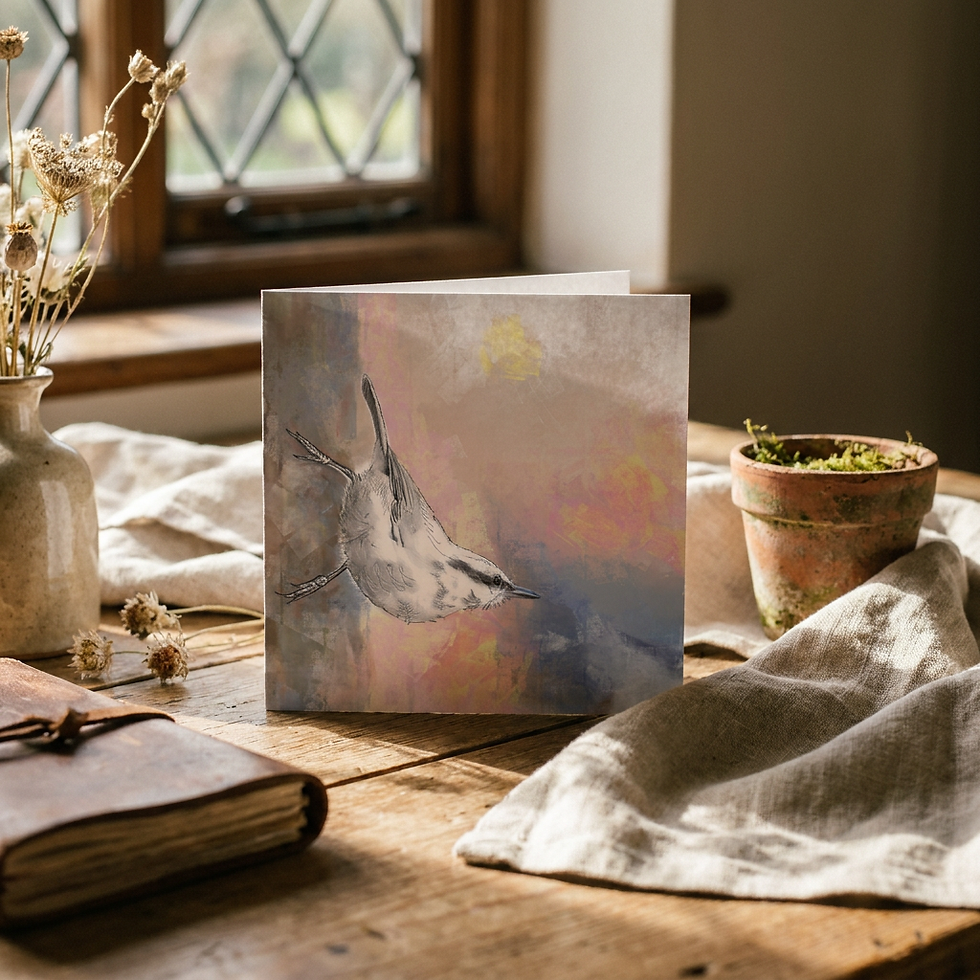 Thumbnail: Feathers & Woodlands - British Bird Card Collection