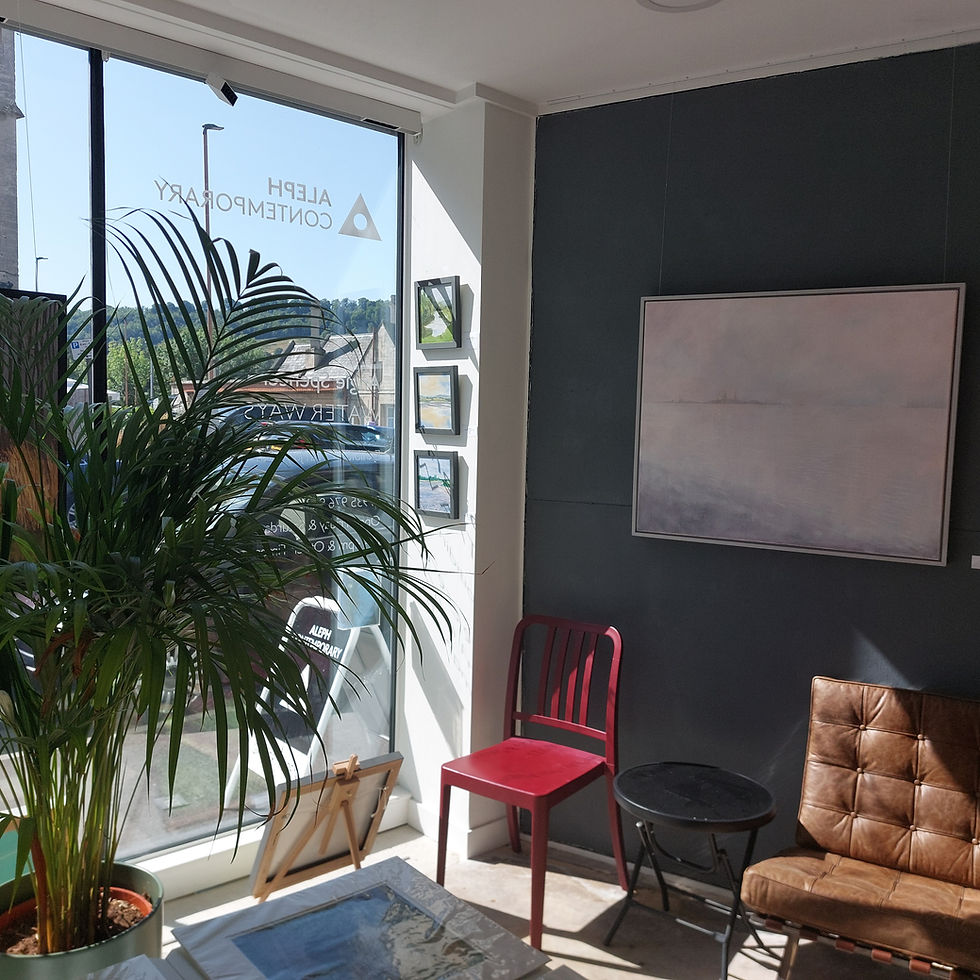 inside Aleph Contemporary