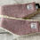 Thumbnail: Ponytail Harris Tweed Faux Fur Headband  - Dusty Pink