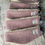 Thumbnail: Ponytail Harris Tweed Faux Fur Headband  - Dusty Pink