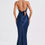 Thumbnail: Stefanie Halter Neck Maxi Dress - Elegant halter-neck gown with a sleek silhouette, perfect for formal occasions.