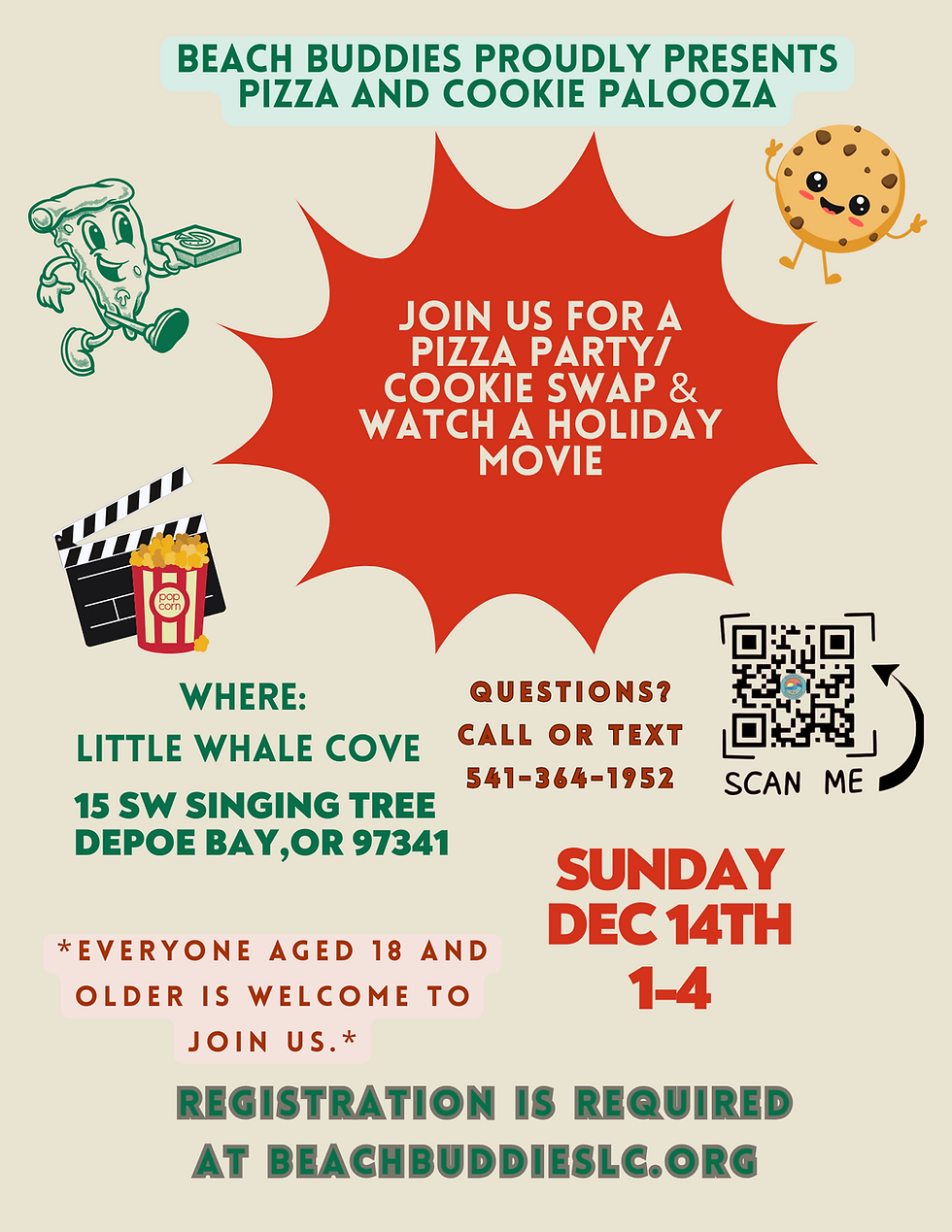 Pizza Party/Cookie Swap Palooza