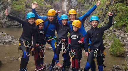 Kinder Canyoning-Tour